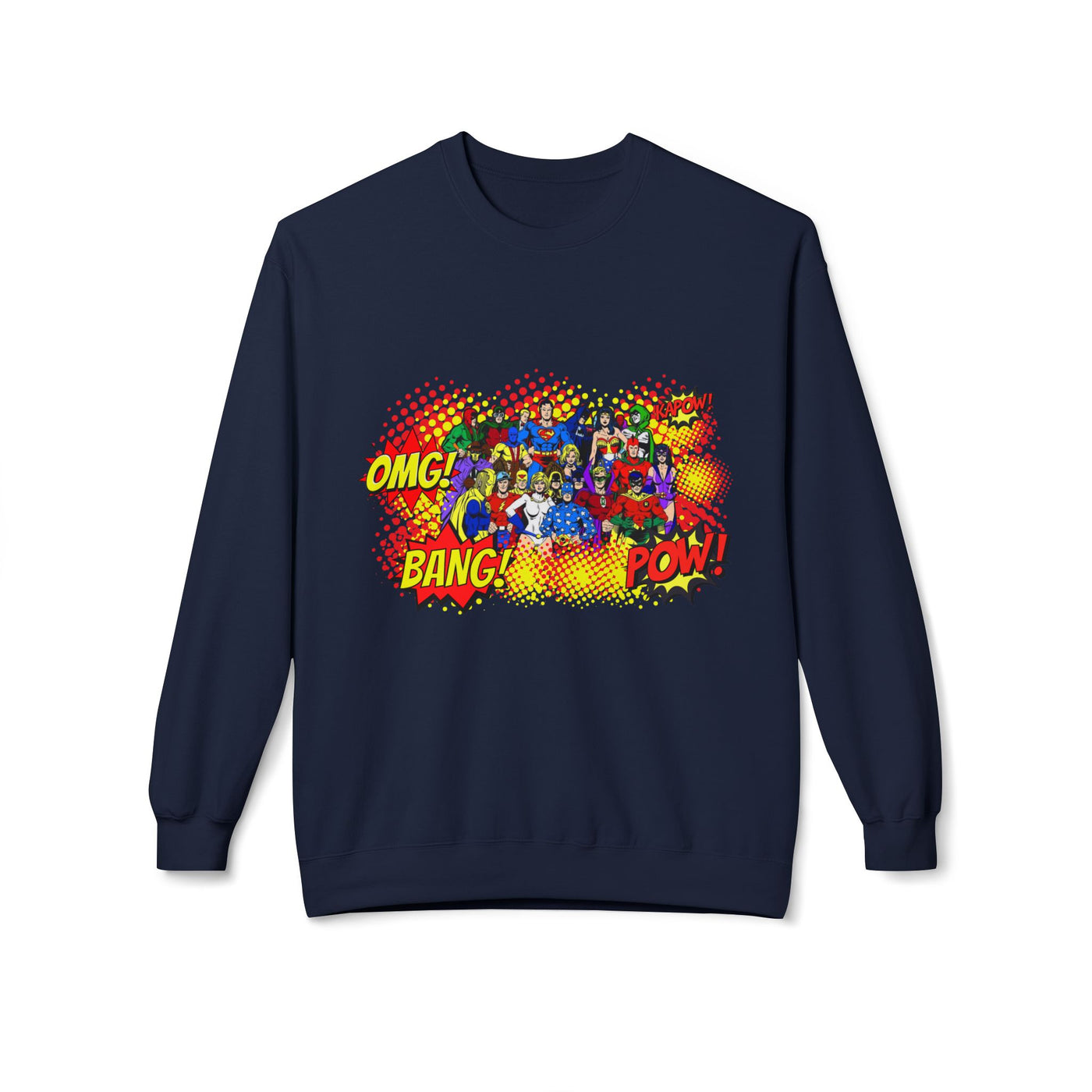 Comic Helden Graphic Sweatshirt, Superhero