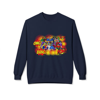Comic Helden Graphic Sweatshirt, Superhero