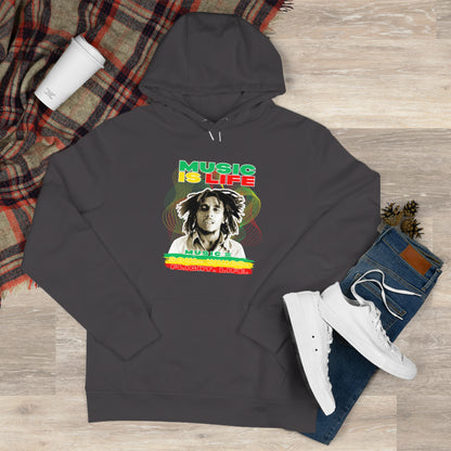 Music Is Life King Hooded Sweatshirt | Perfect for music lovers
