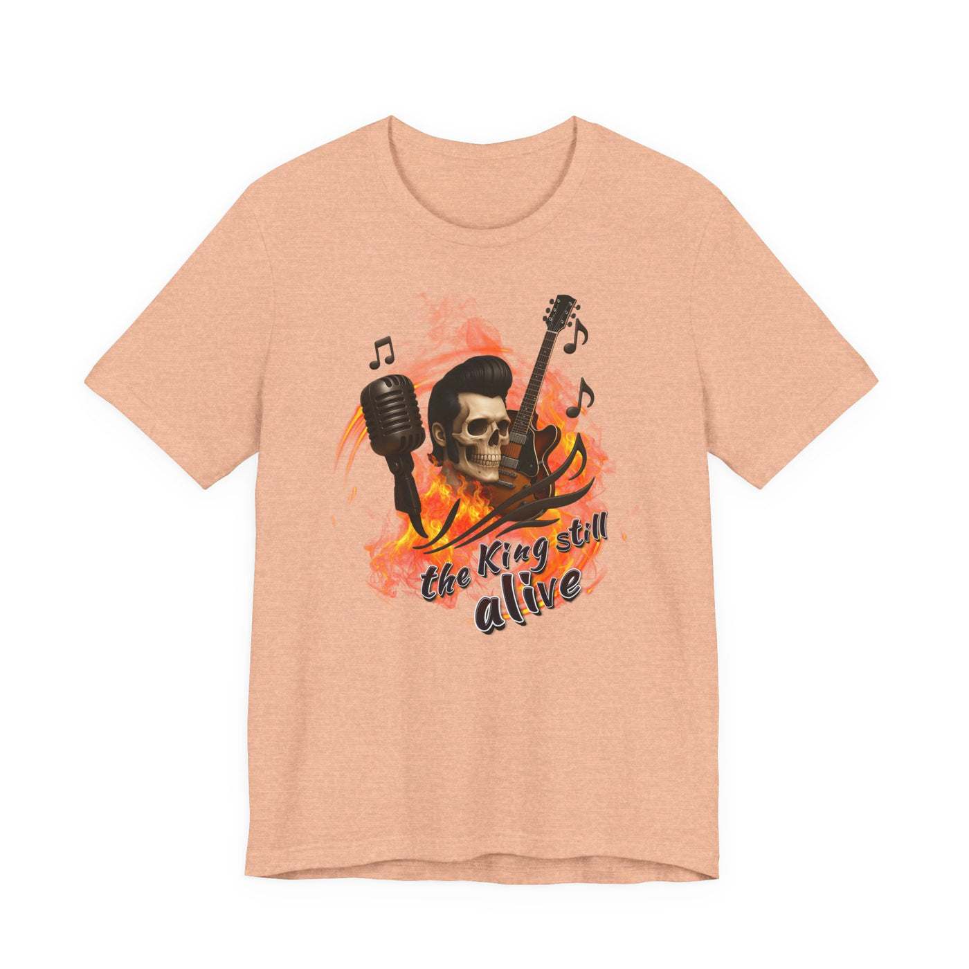 Music Vibes Unisex Jersey Tee - 'The King Still Alive' Graphic T-Shirt