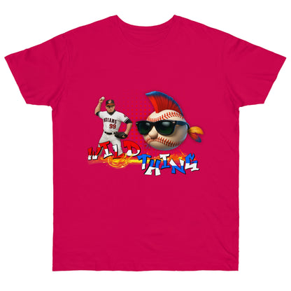 Charlie Sheen Wild Thing  - Baseball Fan T-Shirt