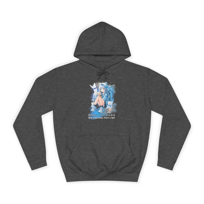 Hoodie, Anime Sweatshirt "Within darkness there is a light"