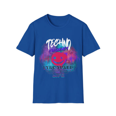 Techno Vibe Unisex T-Shirt | Stay Tuned to the Rhythum of Life