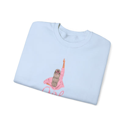 Girl Power Unisex Crewneck Sweatshirt,