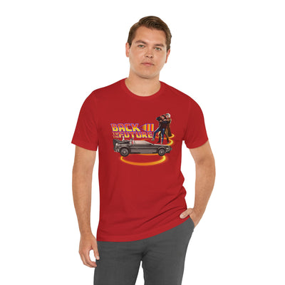 Retro Back to the Future Tee - Unisex Short Sleeve Shirt