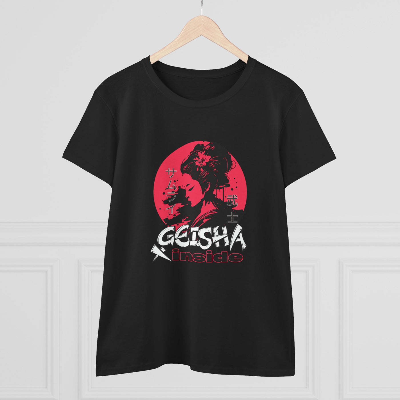 "Geisha Inside"Fleece Shirt, Cozy