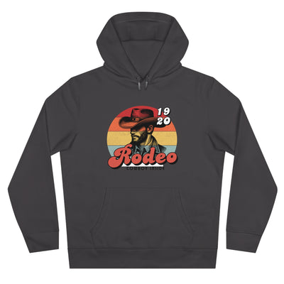 Retro Rodeo King Sweatshirt, Cowboy Hoodie, Western Apparel, Gift for Ranchers, Rodeo Fans, Cozy Hoodie for Men