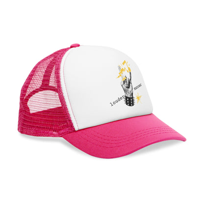 Punk Mesh Cap "louder than manowar"