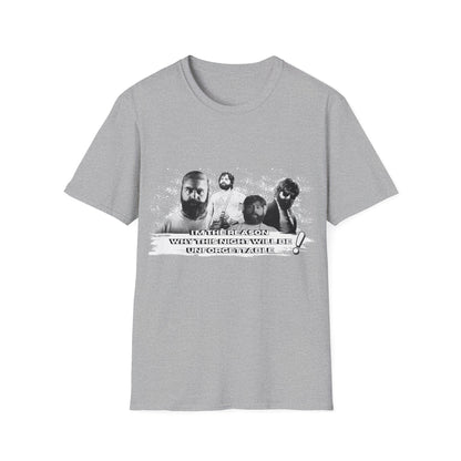 I am the reason why this night...Retro Graphic Unisex Softstyle T-Shirt - Hangover Alan