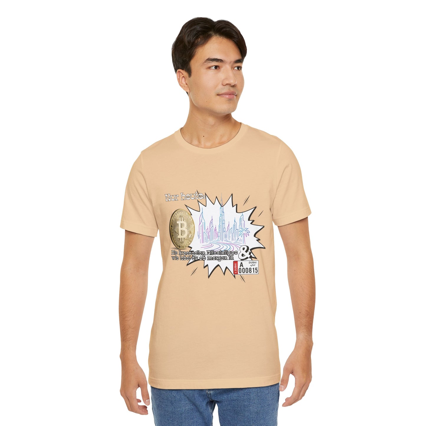Bitcoins Dubai - Rosarote Welt - lass dich nicht verarschen T - Shirt