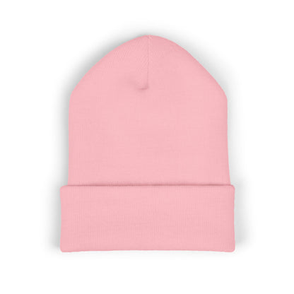 Vibrant "BeYoutiful" Cuffed Beanie - Stylish Embroidered Hat for Self-Expression