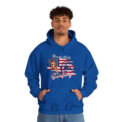 Beach Girls Surfing USA Hoodie
