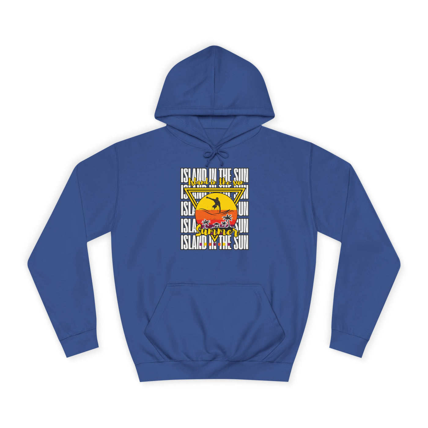 Vibrant College Spirit Hoodie, Unisex College Hoodie