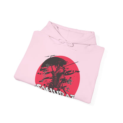 Samurai Inspired Hoodie, Cozy Streetwear,