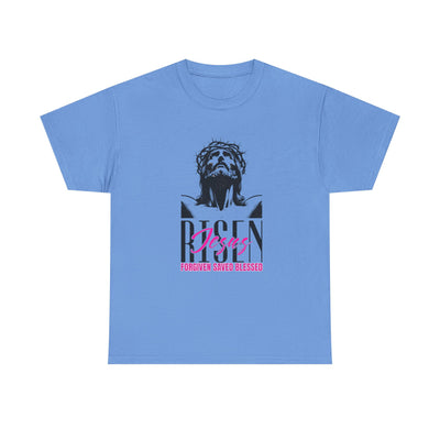 Jesus "Risen" Faith-Based Christian T-Shirt