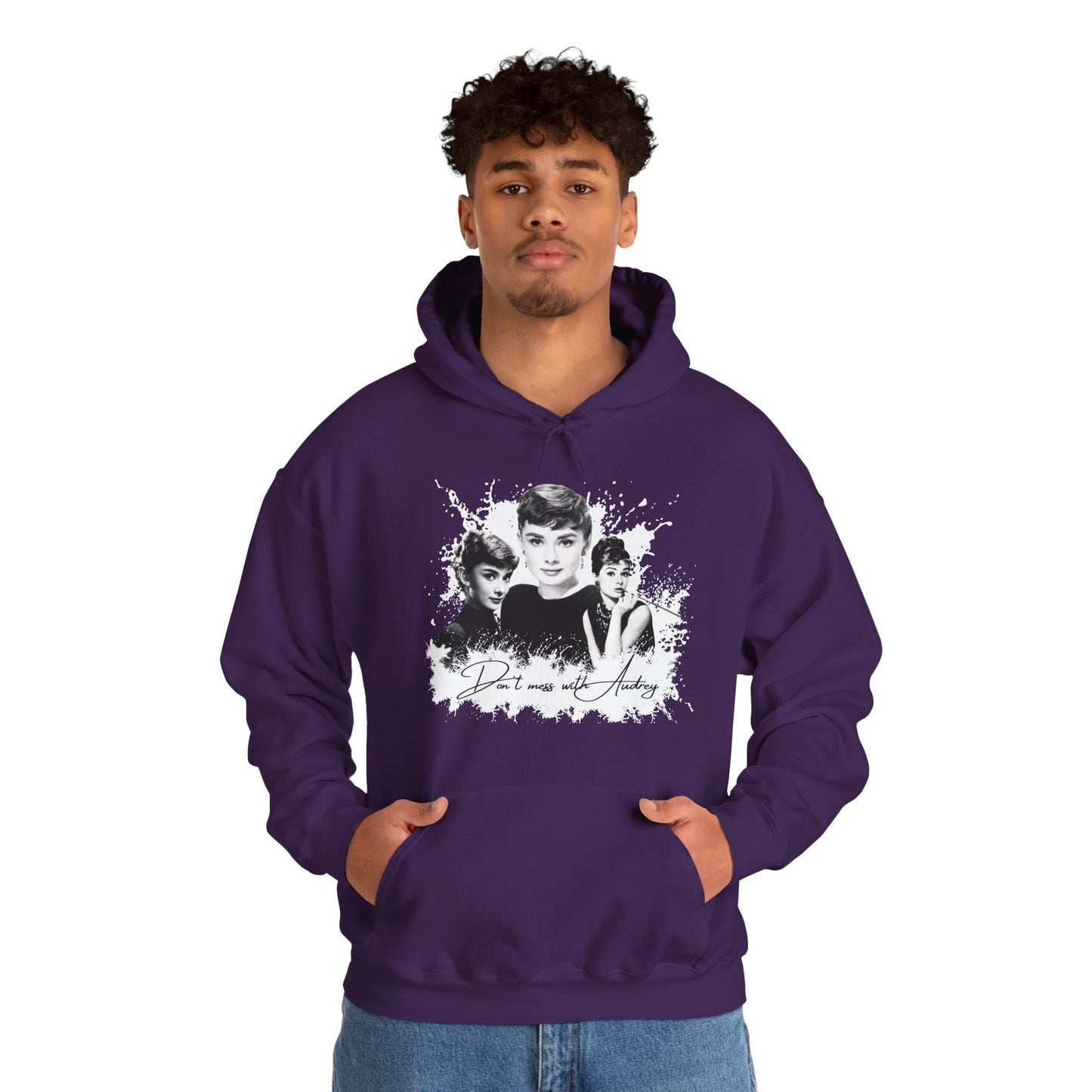 Retro Audrey Hepburn Hoodie - Classic Style