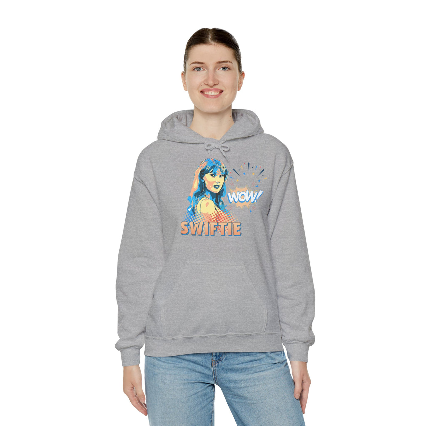 'SWIFTIE WOW' Unisex Heavy Blend™ Hooded Sweatshirt - Perfect Gift for Fans 
