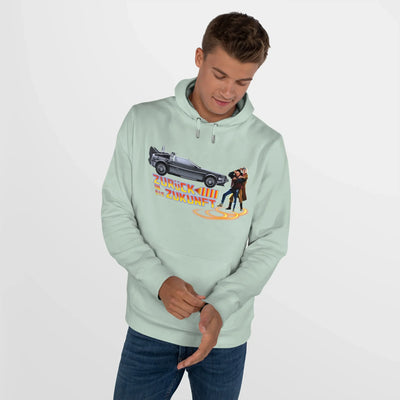 Back to the future - King Hooded Sweatshirt - Perfect for Movie Lovers and Casual Comfort 