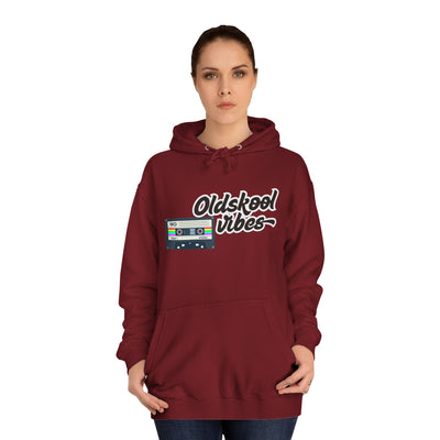 Oldskool Vibes- Hooded Sweatshirt - 'Oldskool' Graphic