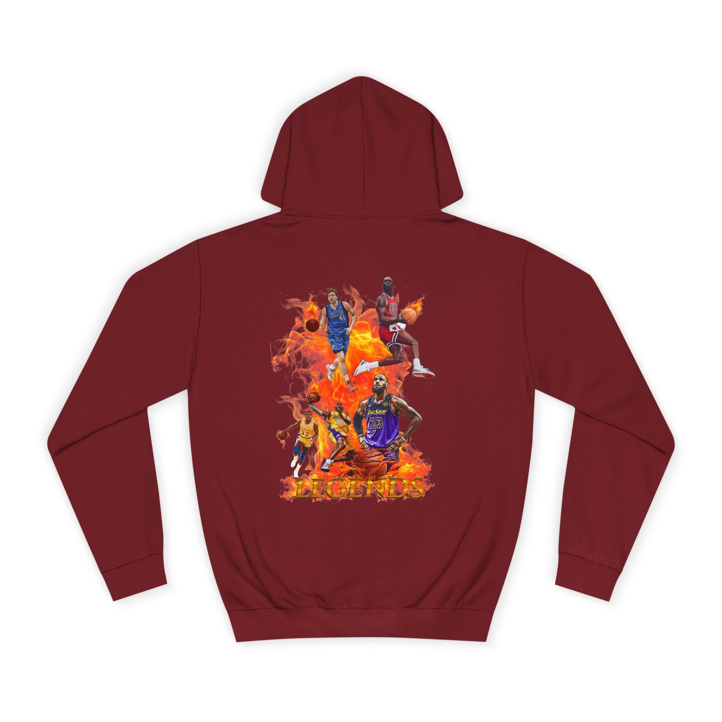 Unisex Sports Hoodie, Legends of Basketball