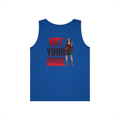 Chic & Not Your Babe Graphic Tank Top