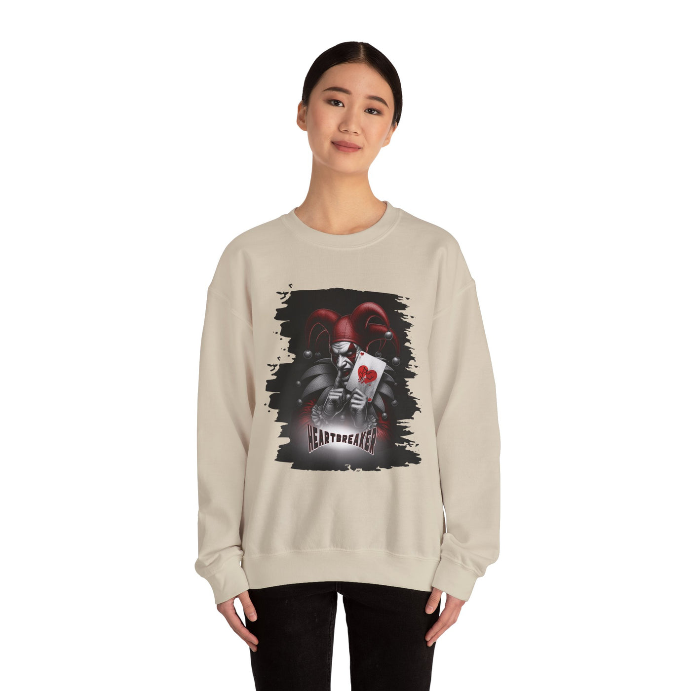 Sweatshirt with Horror Joker