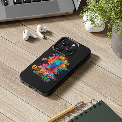 Minecraft Inspired Tough Phone Case - Handyhülle  "Bock auf anders" Colorful Gamer Design