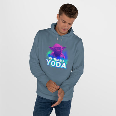 Don't Mess With Yoda Hooded Sweatshirt - starwars