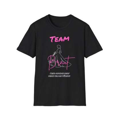 Team Bride Braut T-Shirt - Traumhochzeit