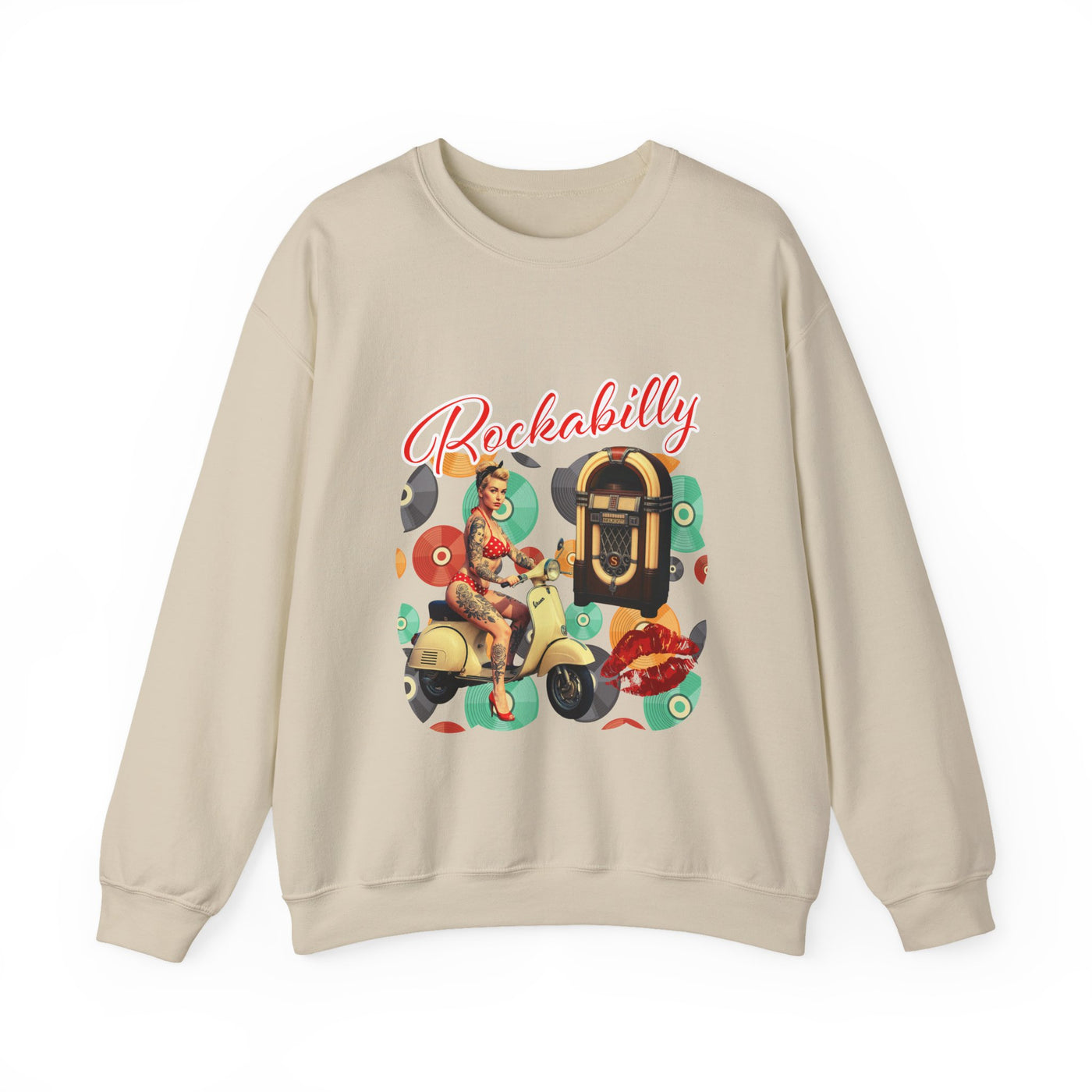 RockabillyHeavy Blend Sweatshirt | Vintage Vibe