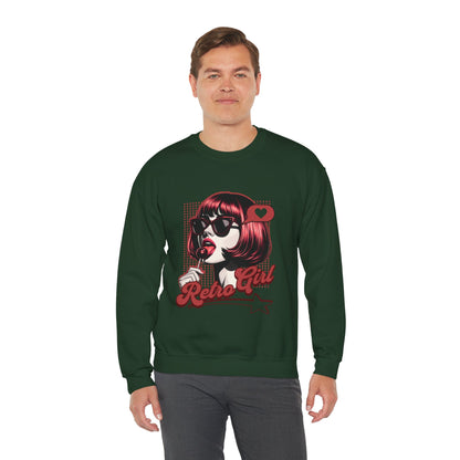 Retrogirl  Pop Art Women's Sweatshirt