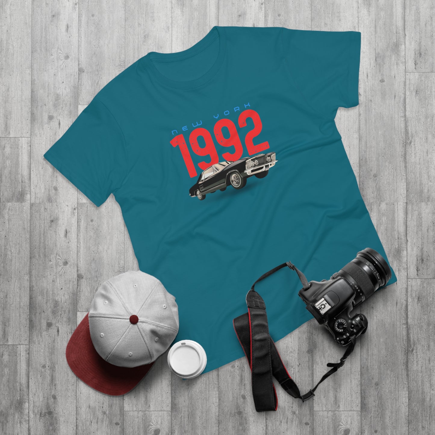 Vintage Vibes  New York 1992 T-Shirt for Men