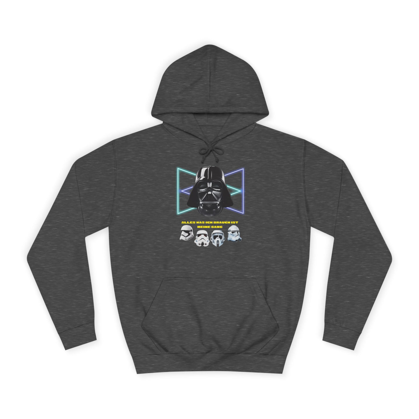 Star Wars unisex Hoodie - Darth Vader   - Alles was ich brauch ist meine Gang - beidseitig bedruckt