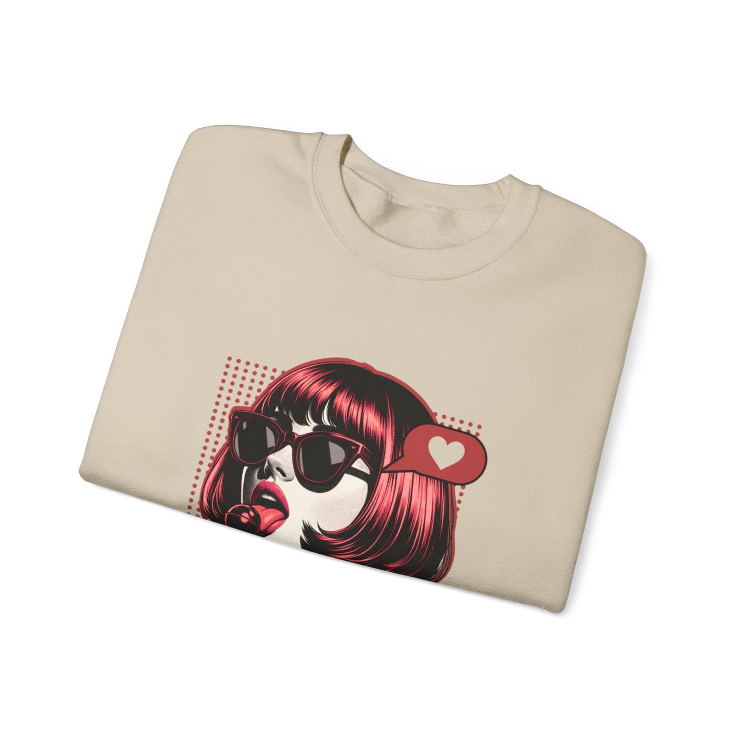 Retrogirl  Pop Art Women's Sweatshirt