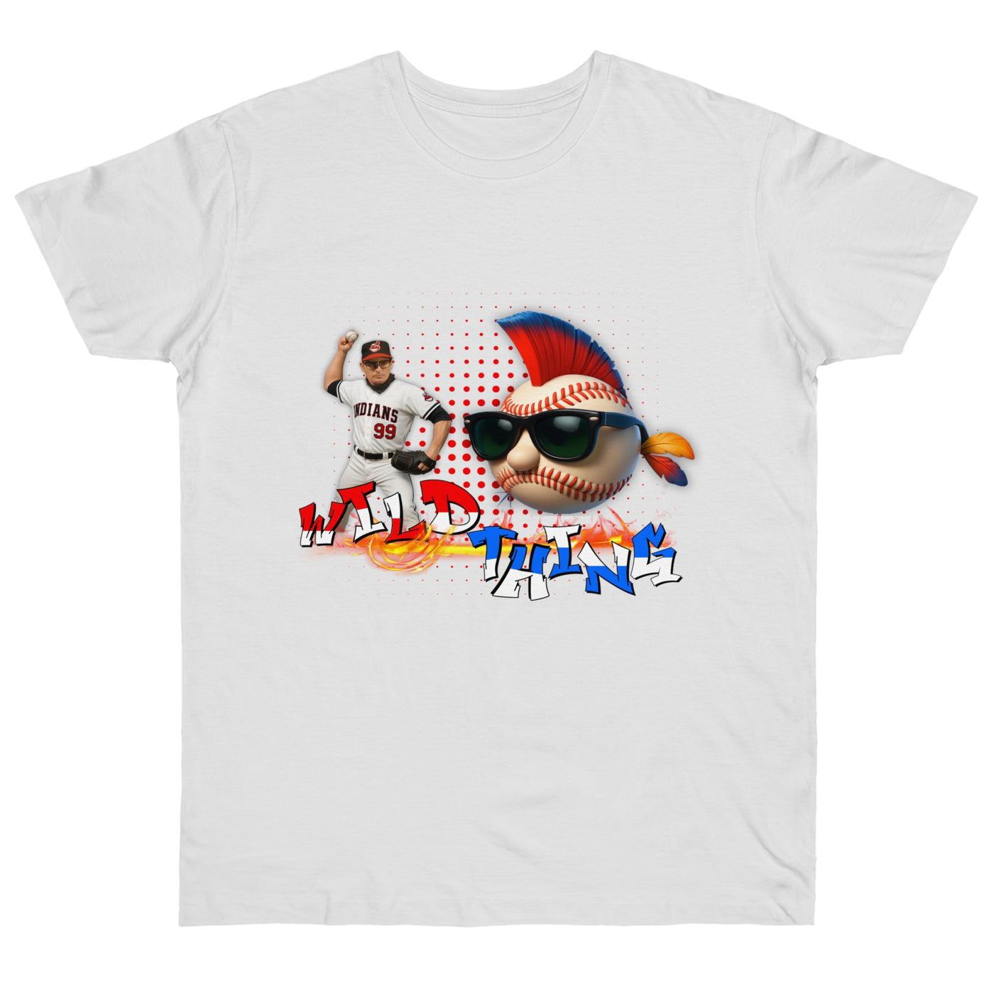 Charlie Sheen Wild Thing  - Baseball Fan T-Shirt