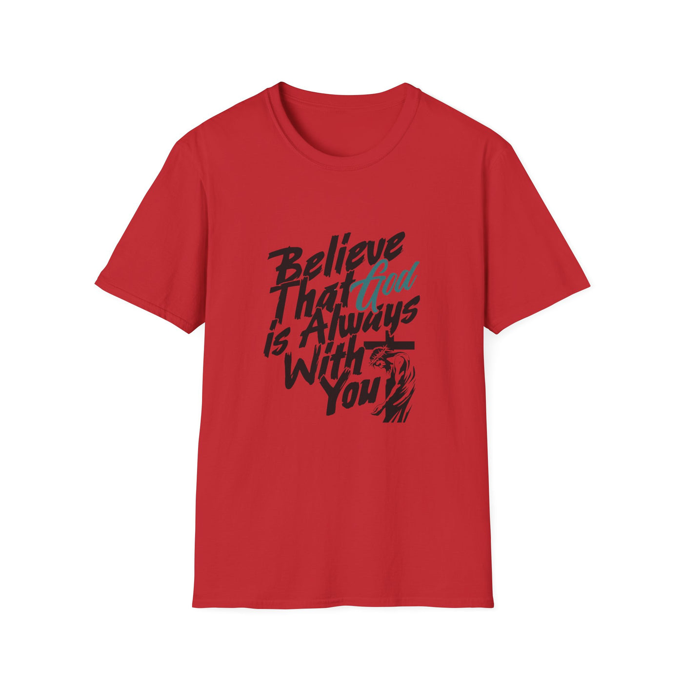 Unisex T-Shirt - God is allways with you