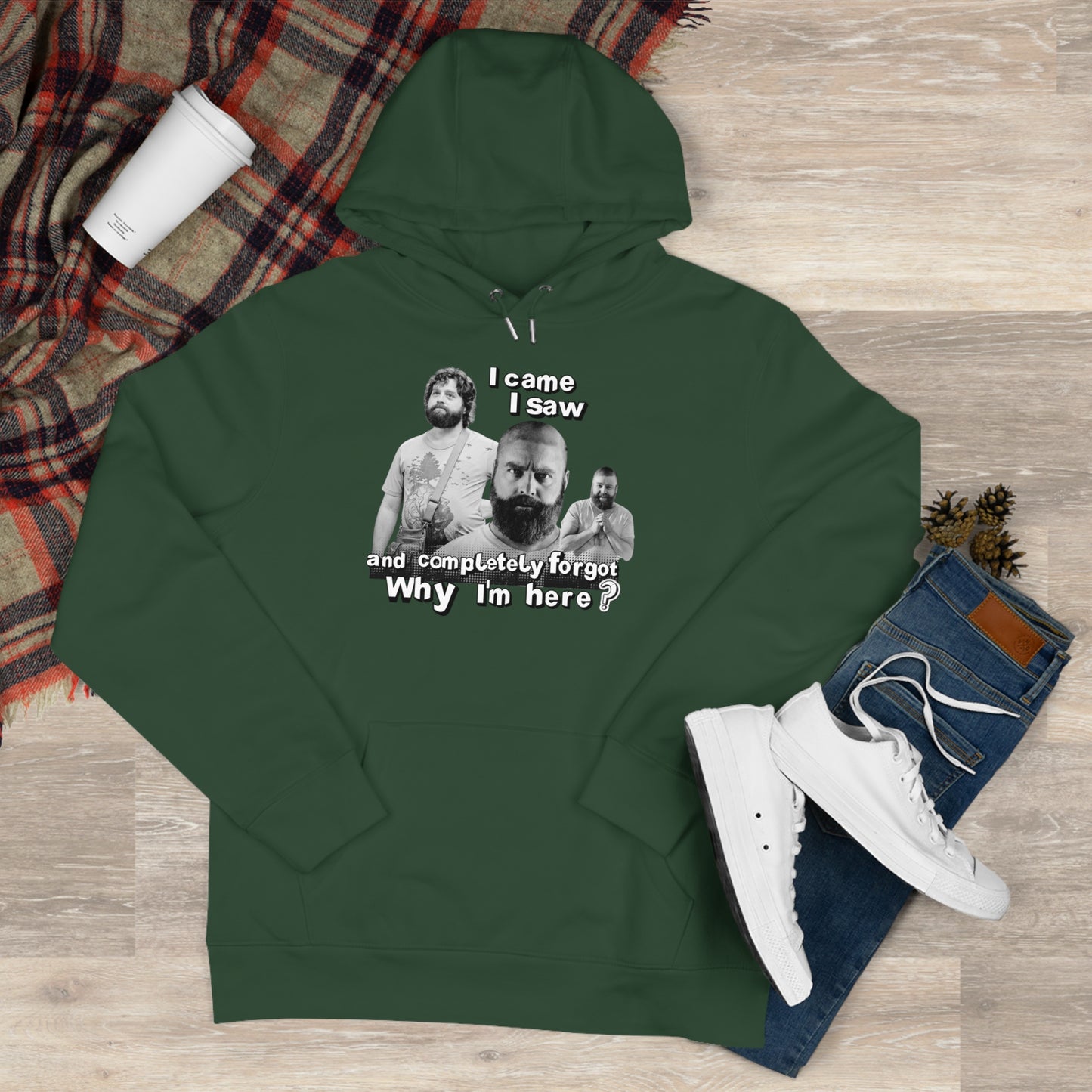 I cam- saw- and forgot why I am here - Alan Garner Hoodie for Men