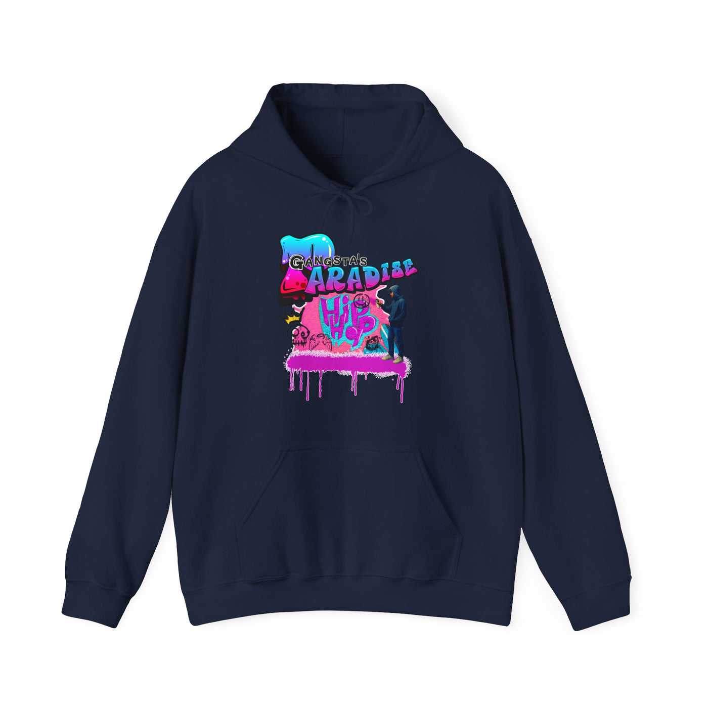 Hoodie Hip Hop Graffiti Design