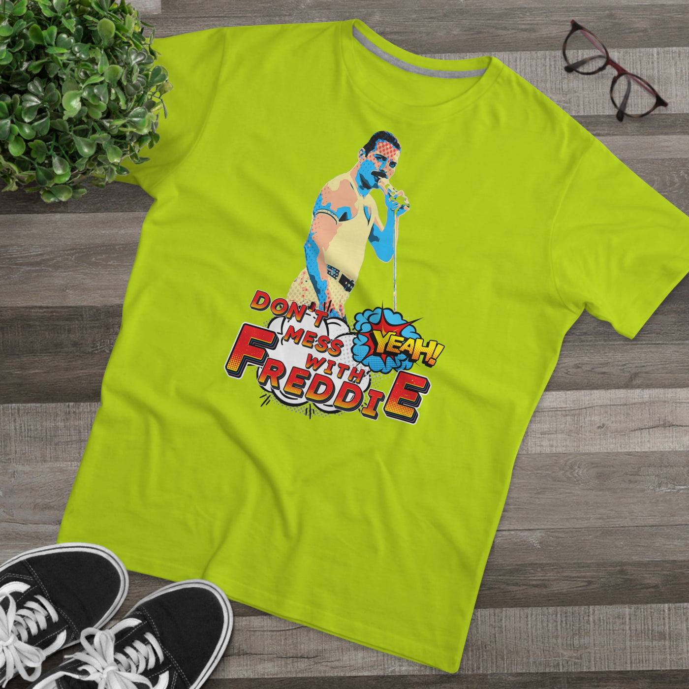 Freddy-Inspired Graphic Tee - Fun & Bold Modern Fit Shirt