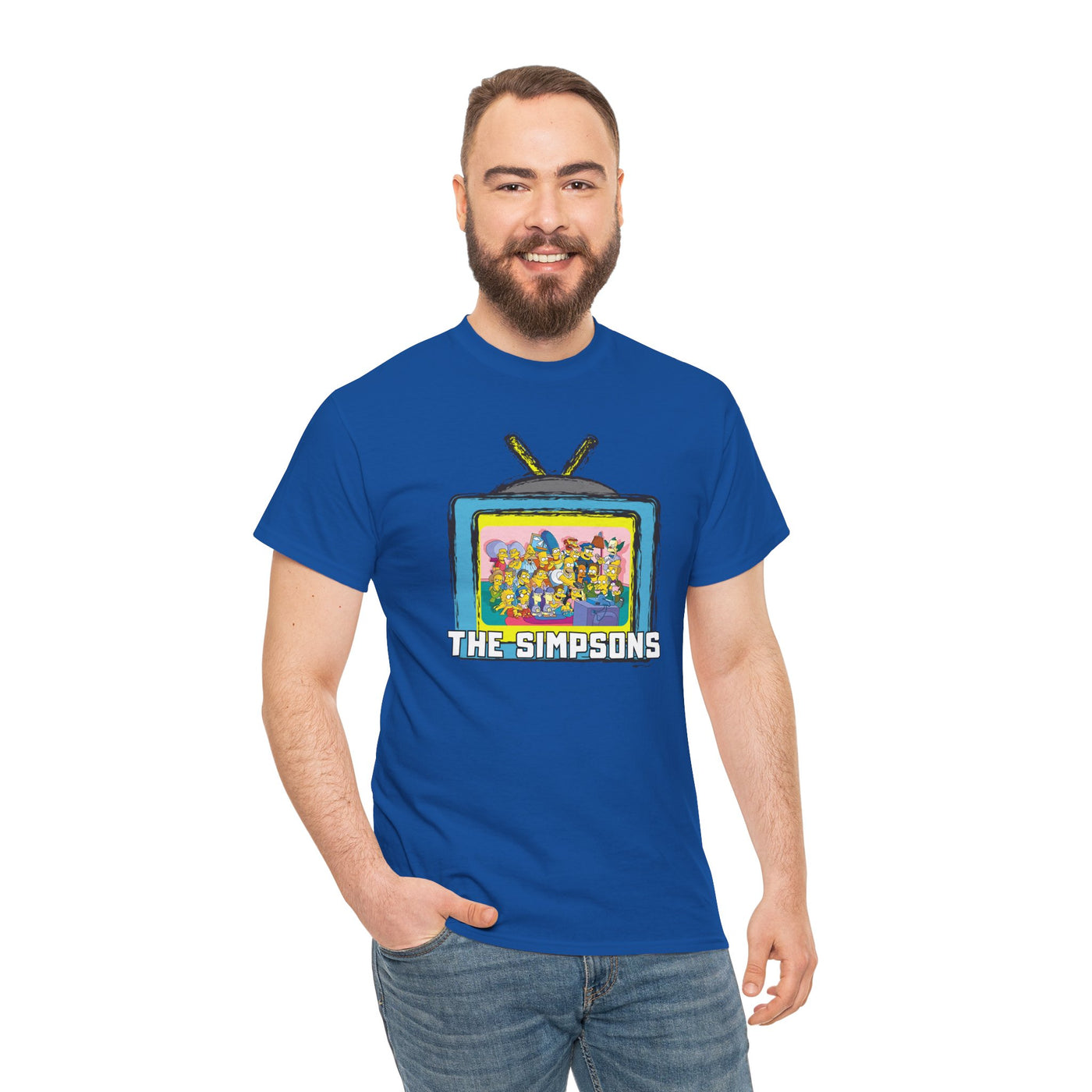 The Simpsons Unisex Heavy Cotton Shirt