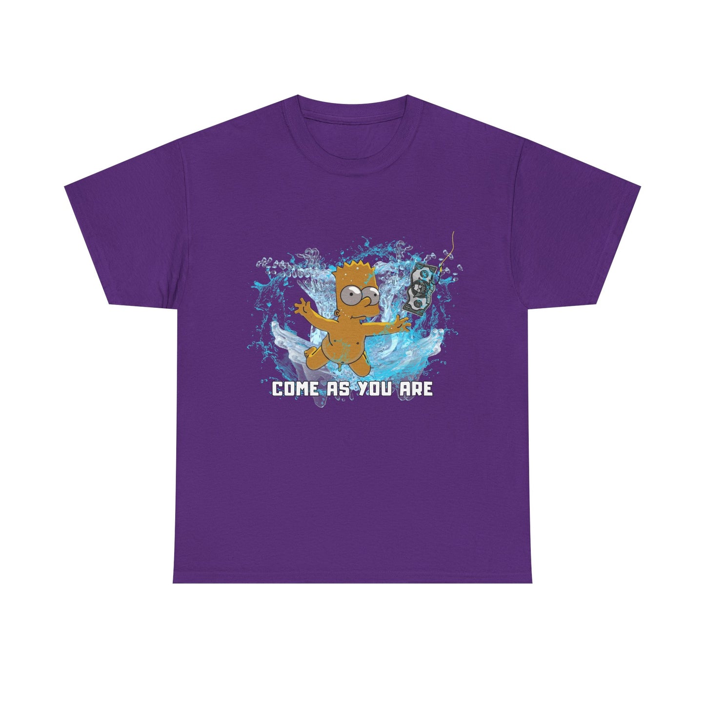Come As You Are Unisex Shirt Bart Simpson