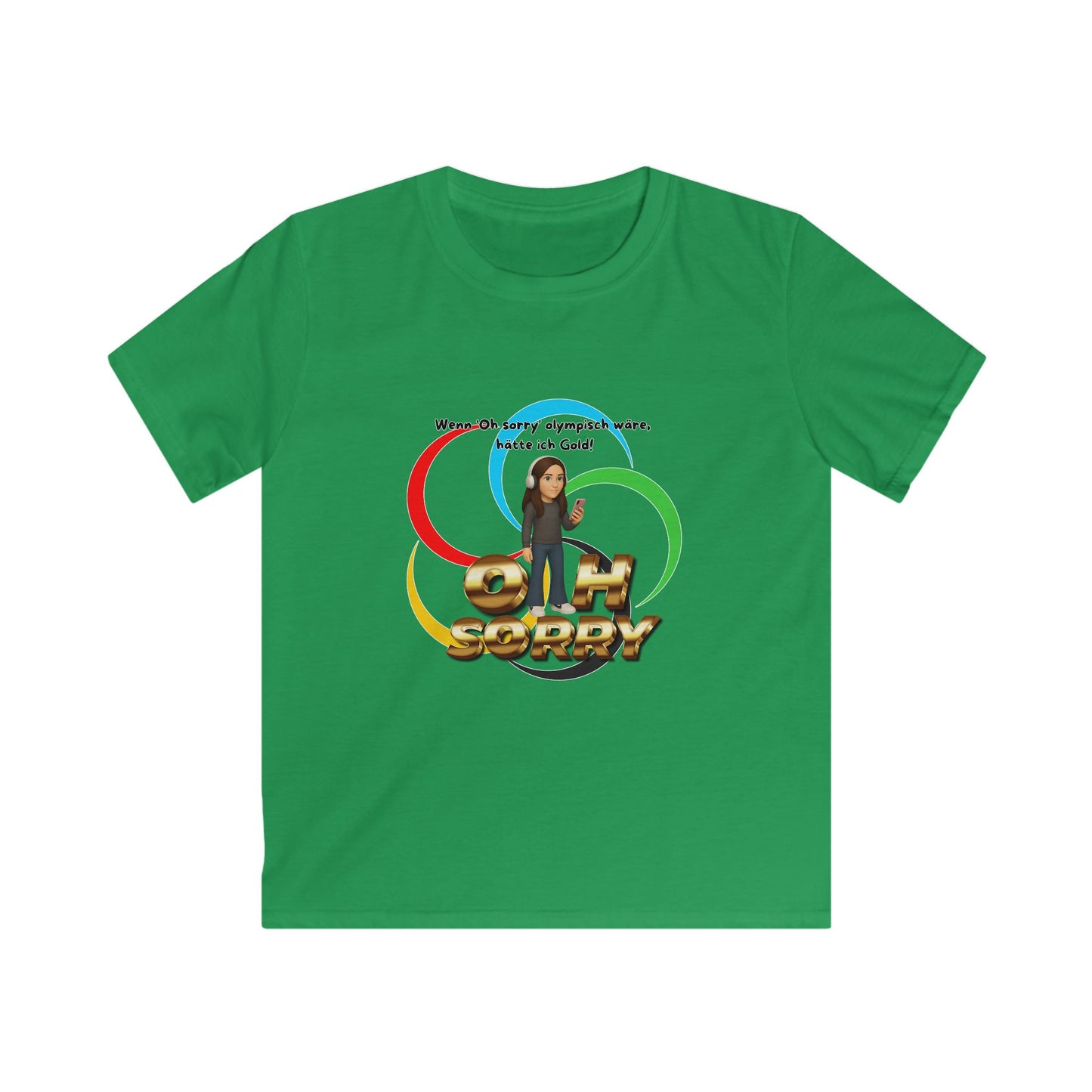 Kids oh sorry Tee - Funny - If oh sorry was Olympic you would have gold