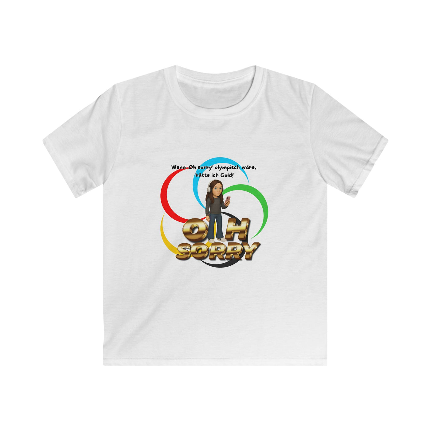 Kids oh sorry Tee - Funny - If oh sorry was Olympic you would have gold