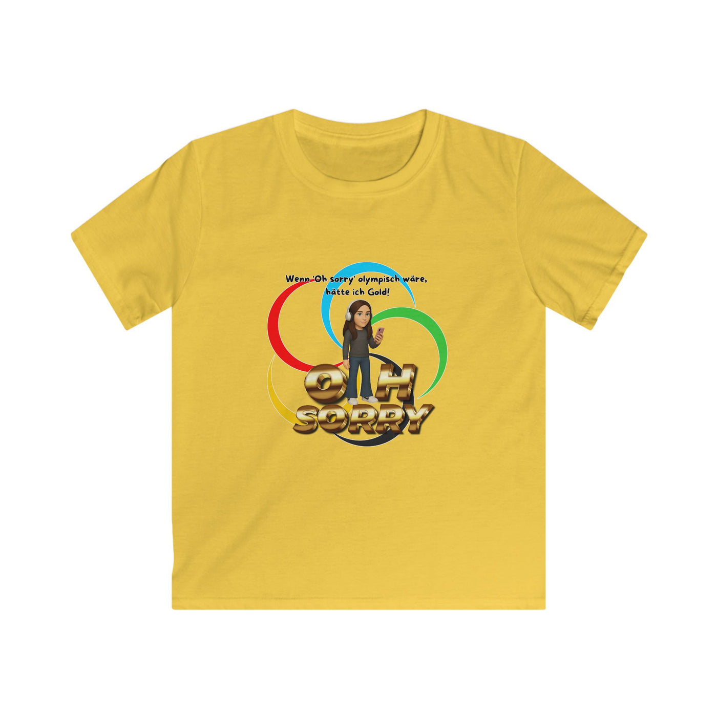 Kids oh sorry Tee - Funny - If oh sorry was Olympic you would have gold