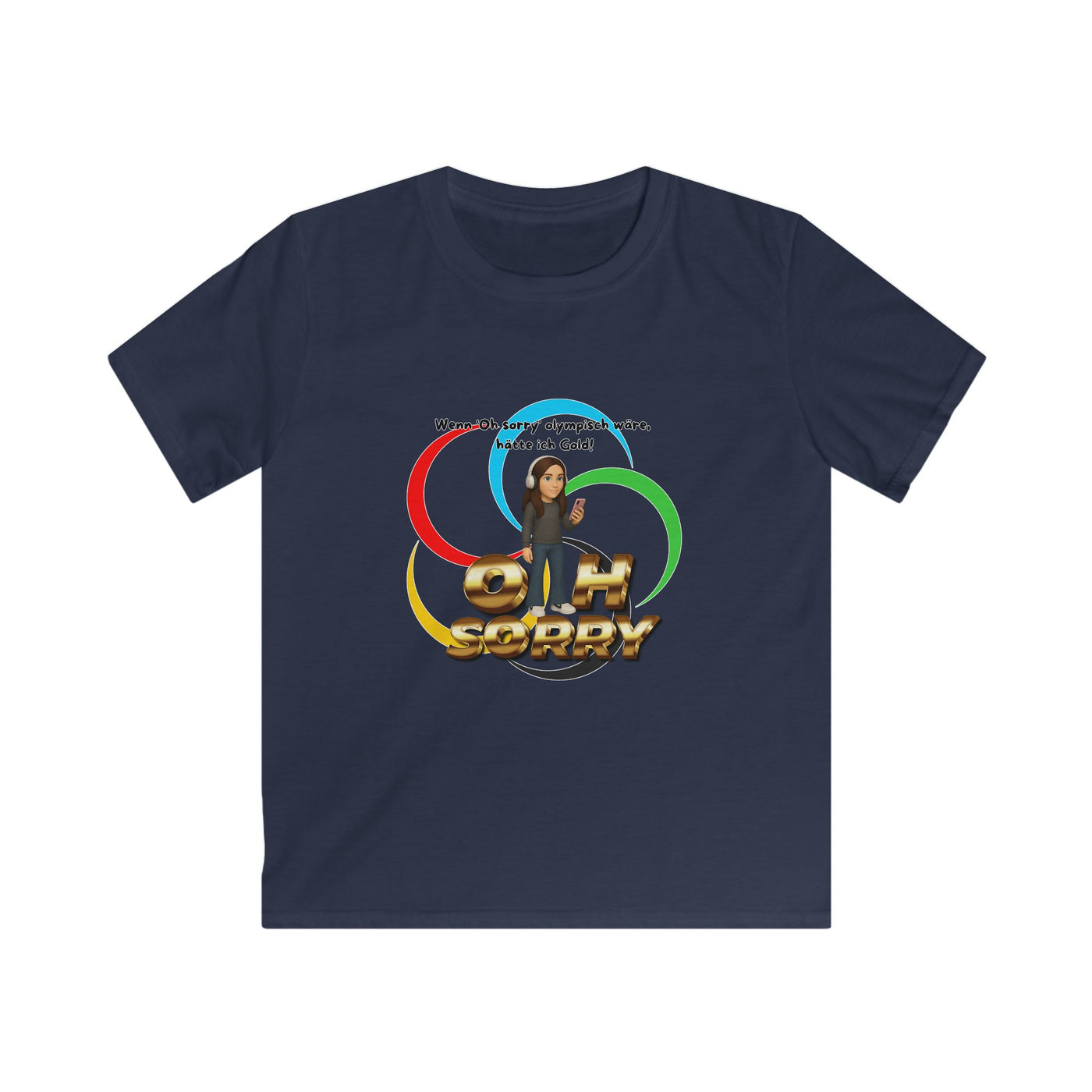 Kids oh sorry Tee - Funny - If oh sorry was Olympic you would have gold