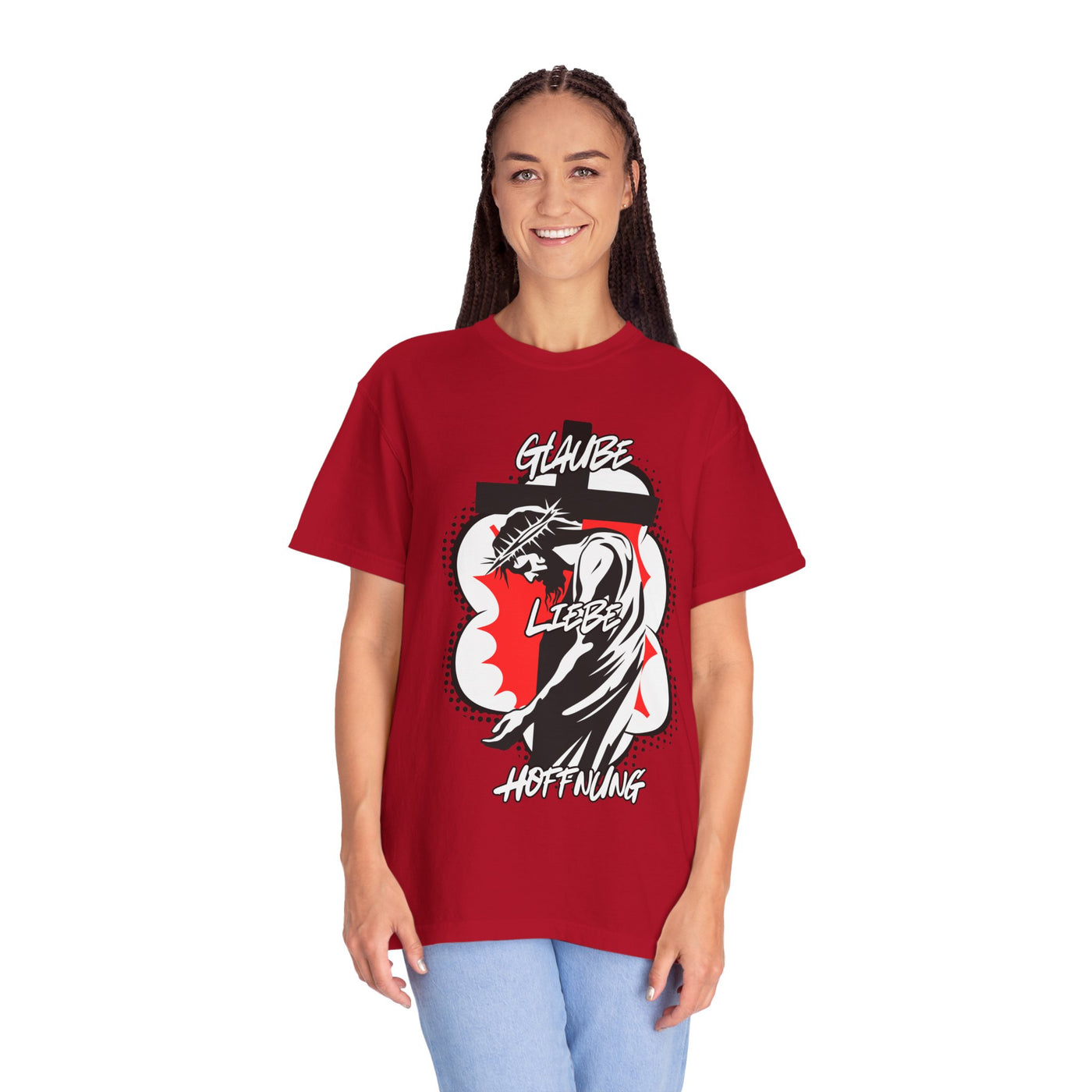 Jesus Glaube Liebe Hoffnung Shirt