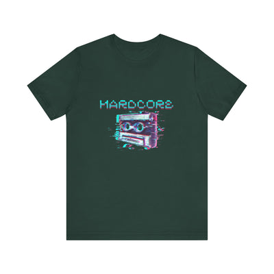 Techno - Hardcore Never Dies - Retro Graphic Tee, 90s Aesthetic Shirt unisex