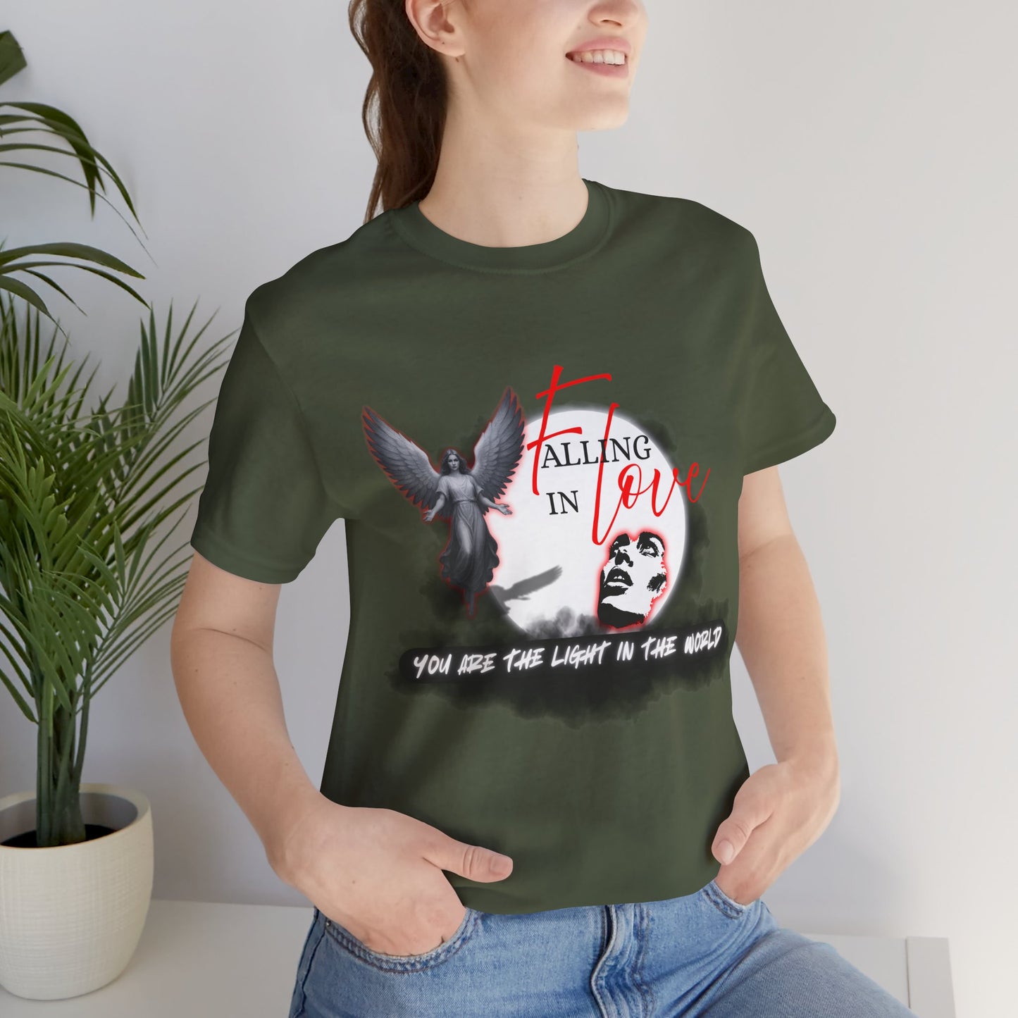 Falling in Love Graphic Tee - Unisex