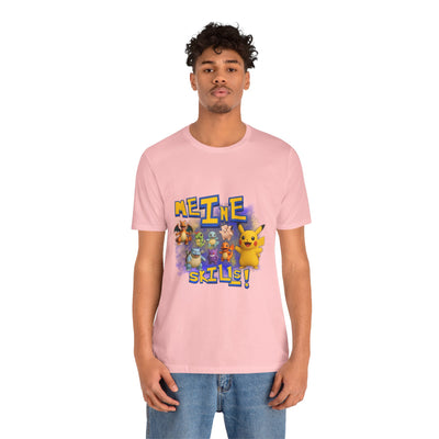 Pokemon Skills Unisex Tee, Fun Casual Shirt