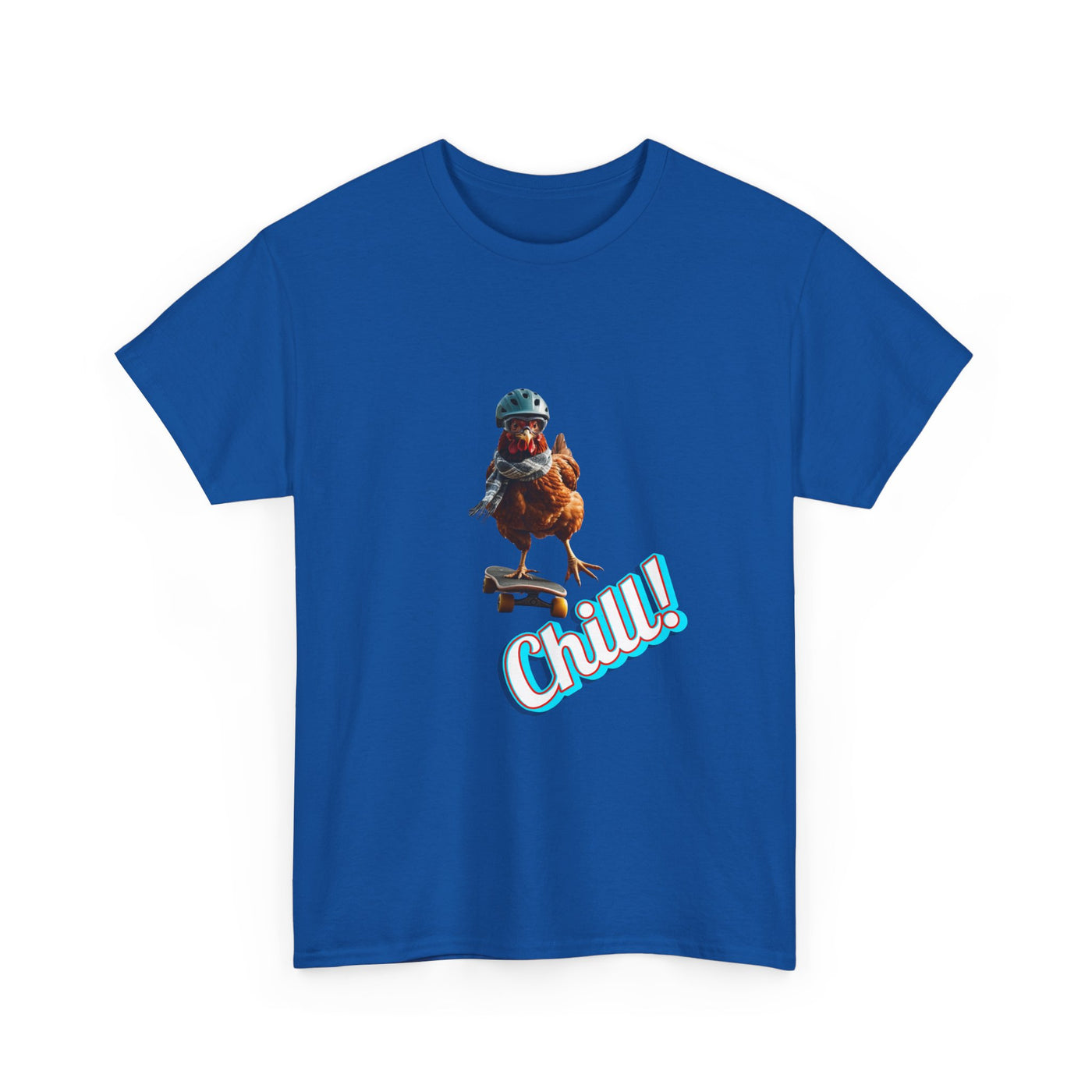 Chill Skateboarding Chicken Shirt